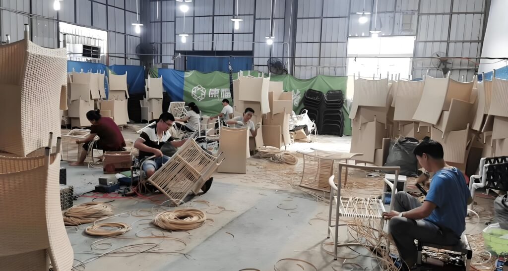 sourcing furniture from China, Chinese furniture factor