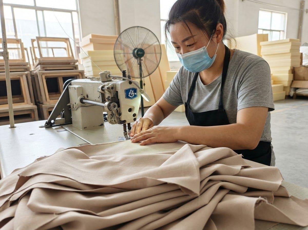 non-woven-swindle-luxury-chinese-bed-frames